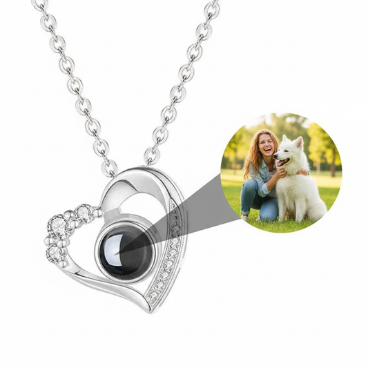 Personalized Heart Photo Necklace™