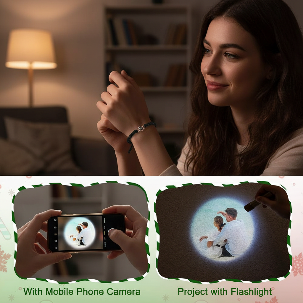 Personalized Memory Projection Bracelet