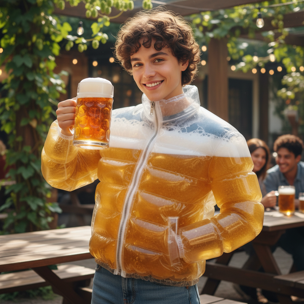 Beer Buddy Transparent Drinking Jacket™