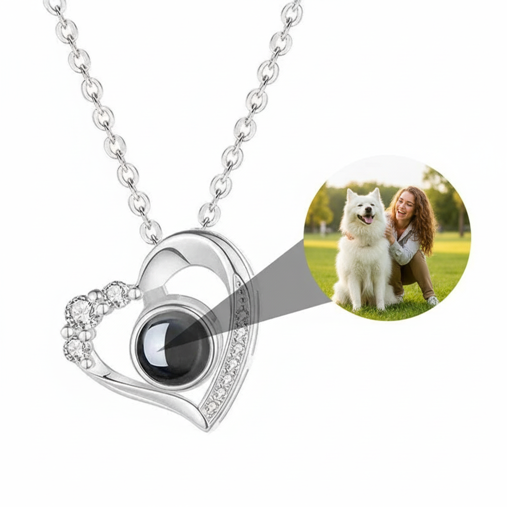 Personalized Heart Photo Necklace™