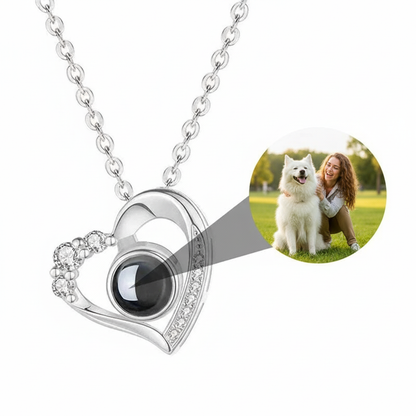 Personalized Heart Photo Necklace™