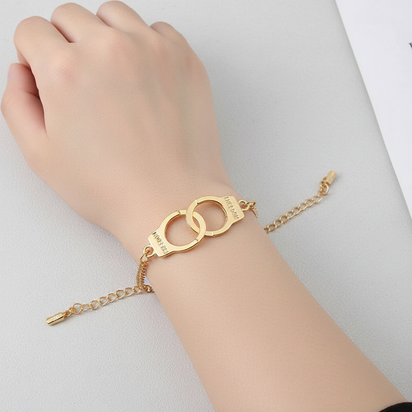 Letter 8 Handcuff Bracelet, Mini Handcuff Bracelet