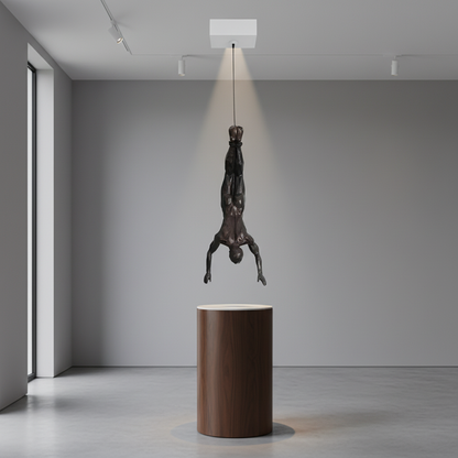 Whimsical Climbing Man Wall Art™