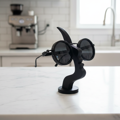 Minimalist Human Face Eyeglass Holder™