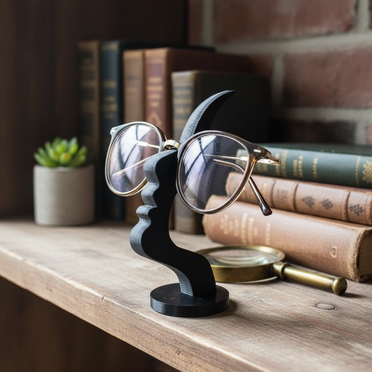 Minimalist Human Face Eyeglass Holder™
